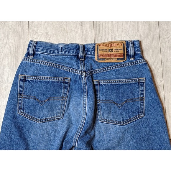 Diesel Industry Jeans Service Spa Fellow Size 28 Made In Italy  28x29" - Picture 10 of 14